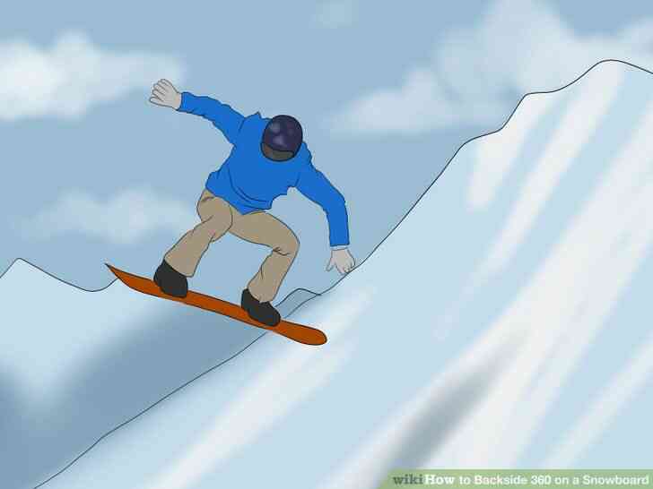 Image intitulée Backside 360 sur une planche à neige de l